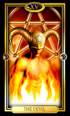 Picture of The Devil from Easy Tarot