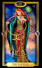 Picture of The Empress from Easy Tarot